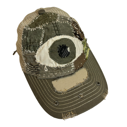 1/1  EYEBALL PATCHWORK HAT